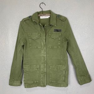 Gypsy Warrior army green surplus style jacket
